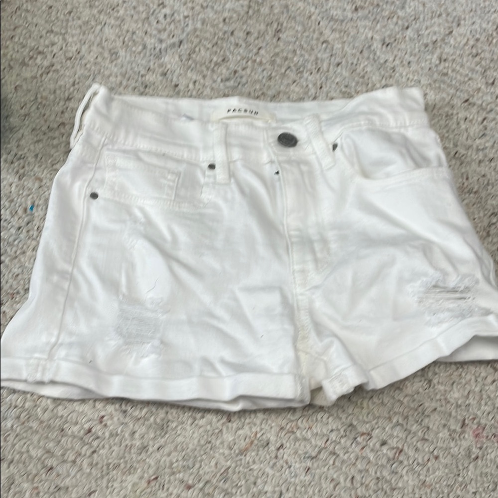 White Women's Shorts